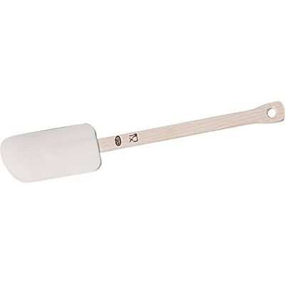 Dr. Oetker Deegschraper, deegspatel met houten handvat, hoogwaardige spatel, schraper voor het uitstrijken en schrapen (afmetingen ca.: 28 cm x 5,5 cm), hoeveelheid: 1 stuk Dr. Oetker Deegschraper, deegspatel met houten handvat, hoogwaardige spatel, schraper voor het uitstrijken en schrapen (afmetingen ca.: 28 cm x 5,5 cm), hoeveelheid: 1 stuk