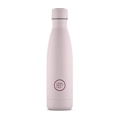 Cool Bottles Stainless Steel Water Bottle 500 ml Pastel Pink 26,5 x 7 cm Luchtdichte Thermosfles Koude dranken 36 uur en warme dranken 18 uur Triple-Cool Technologie BPA Vrij Cool Bottles Stainless Steel Water Bottle 500 ml Pastel Pink 26,5 x 7 cm Luchtdichte Thermosfles Koude dranken 36 uur en warme dranken 18 uur Triple-Cool Technologie BPA Vrij