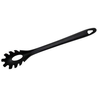 FACKELMANN Deeglepel, nylon, monoblock, prima, serveerlepel, noedellepel, grijs, 31,5 cm, 1 stuk FACKELMANN Deeglepel, nylon, monoblock, prima, serveerlepel, noedellepel, grijs, 31,5 cm, 1 stuk