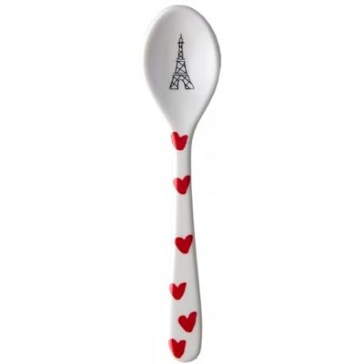 Soledad Petit Jour Melamine lepel Paris PICTO – rood, 14 x 3 x 1,5 cm, herbruikbaar, vaatwasmachinebestendig. Soledad Petit Jour Melamine lepel Paris PICTO – rood, 14 x 3 x 1,5 cm, herbruikbaar, vaatwasmachinebestendig.