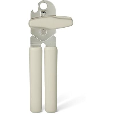Amazon Basics Handmatige Blikopener met Zachte Handgreep, Vaatwasbestendig, Linnengrijs Amazon Basics Handmatige Blikopener met Zachte Handgreep, Vaatwasbestendig, Linnengrijs