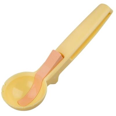 FACKELMANN Summer Party IJslepel, eenvoudig uitnemen van de ijsbal, ideaal voor zomerfeesten, Made in Germany, vaatwasmachinebestendig, 18 cm, 1 stuk FACKELMANN Summer Party IJslepel, eenvoudig uitnemen van de ijsbal, ideaal voor zomerfeesten, Made in Germany, vaatwasmachinebestendig, 18 cm, 1 stuk