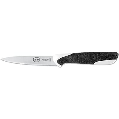 Sanelli - Sakura Spelucchino 11cm - Zwart/Wit - Schilmesje Sanelli - Sakura Spelucchino 11cm - Zwart/Wit - Schilmesje