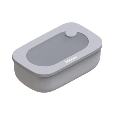 Haier HAGSG4080 Hermetische Lunchbox - Dubbele compartiment - Geschikt voor koelkast & magnetron Haier HAGSG4080 Hermetische Lunchbox - Dubbele compartiment - Geschikt voor koelkast & magnetron