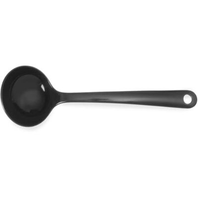 HENDI Sauslepel, met ophangoog, lang handvat, opscheplepel, pollepel, inhoud: 70ml, 280x69x(H)55mm, polybutyleentereftalaat, zwart HENDI Sauslepel, met ophangoog, lang handvat, opscheplepel, pollepel, inhoud: 70ml, 280x69x(H)55mm, polybutyleentereftalaat, zwart