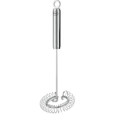 RÖSLE Spiraalbezem, sausbezem voor alle delen van de potvloer, roestvrij staal 18/10, vaatwasmachinebestendig, 27 cm RÖSLE Spiraalbezem, sausbezem voor alle delen van de potvloer, roestvrij staal 18/10, vaatwasmachinebestendig, 27 cm