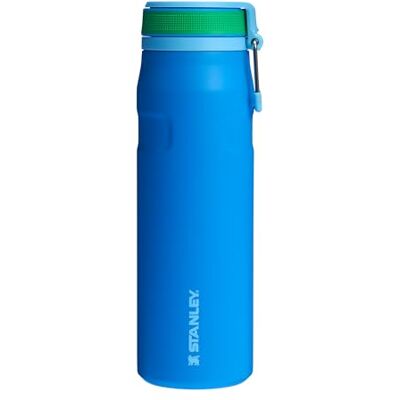 Stanley 1913 IceFlowBottle Twist Flip 0.71L 17 Uur Koud 4 Dagen Koud met Ijs Vaatwasmachinebestendig Roestvrijstaal BPA Vrij Dubbelwandige Isolatie Azure Stanley 1913 IceFlowBottle Twist Flip 0.71L 17 Uur Koud 4 Dagen Koud met Ijs Vaatwasmachinebestendig Roestvrijstaal BPA Vrij Dubbelwandige Isolatie Azure