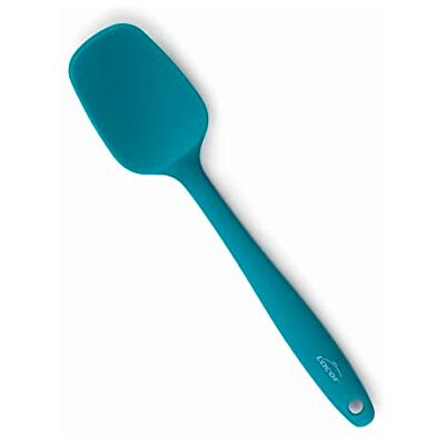Lacor 64453 Ocean kooklepel, siliconen lepel, keukengerei, ergonomische handgreep, anti-aanbaklaag, bestand tegen hoge temperaturen, vaatwasmachinebestendig, lengte 27,5 cm Lacor 64453 Ocean kooklepel, siliconen lepel, keukengerei, ergonomische handgreep, anti-aanbaklaag, bestand tegen hoge temperaturen, vaatwasmachinebestendig, lengte 27,5 cm