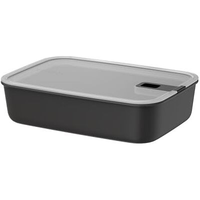 Mepal , Voedselcontainer Easyclip, Voedselcontainers Met Deksel, Schuifsluiting, Geschikt Voor Magnetron, Stoomoven, Koelkast & Vriezer, Luchtdicht & Lekvrij, 2.25 L, Nordic Black Mepal , Voedselcontainer Easyclip, Voedselcontainers Met Deksel, Schuifsluiting, Geschikt Voor Magnetron, Stoomoven, Koelkast & Vriezer, Luchtdicht & Lekvrij, 2.25 L, Nordic Black