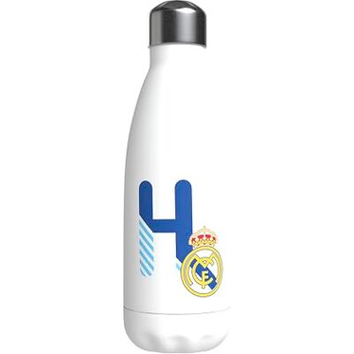 Real Madrid Letter H aangepaste roestvrijstalen fles - 550 ml - Roestvrijstalen fles Real Madrid Letter H aangepaste roestvrijstalen fles - 550 ml - Roestvrijstalen fles
