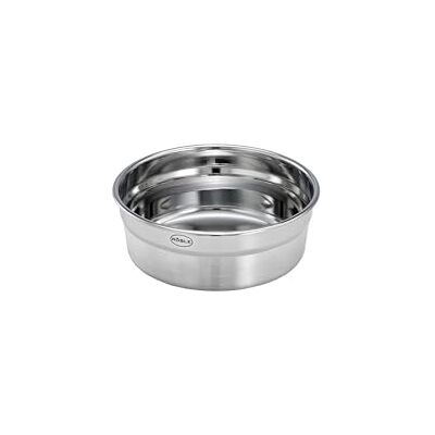 RÖSLE Doos FLEXX 2GO 0,4 l rond, lunchbox van roestvrij staal, geschikt voor magnetron en oven tot 150 °C, vaatwasmachinebestendig, zilverkleurig RÖSLE Doos FLEXX 2GO 0,4 l rond, lunchbox van roestvrij staal, geschikt voor magnetron en oven tot 150 °C, vaatwasmachinebestendig, zilverkleurig