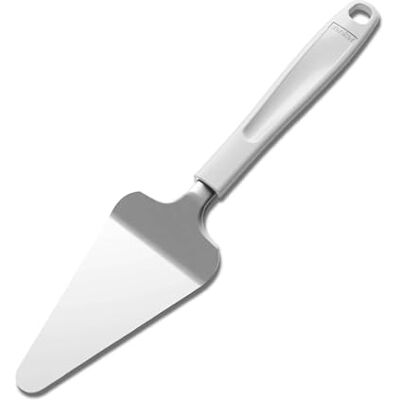 Zenker Pure Elegance Taartschep – 28 cm, roestvrij staal, met ergonomische ABS-handgreep, voor het optillen en serveren van lekkere taarten, pizza enz., vaatwasmachinebestendig en roestvrij Zenker Pure Elegance Taartschep – 28 cm, roestvrij staal, met ergonomische ABS-handgreep, voor het optillen en serveren van lekkere taarten, pizza enz., vaatwasmachinebestendig en roestvrij