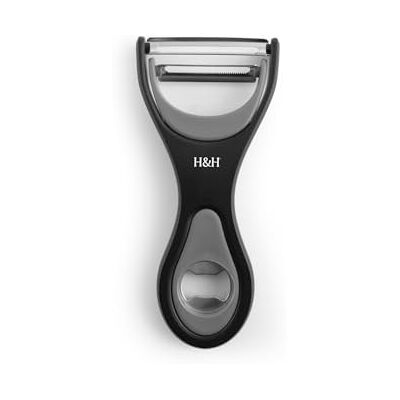 H&H Sbucciatore Triple Cut Con Levacapsule In Acciaio Inox E Abs H&H Sbucciatore Triple Cut Con Levacapsule In Acciaio Inox E Abs