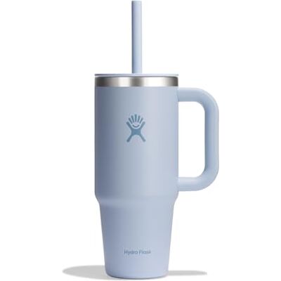 Hydro Flask Travel Tumbler 709ml (24 oz) met sluitbare druk-rietdeksel Roestvrij staal Dubbele wand vacuümgeïsoleerd Spatbestendige deksel Surf Hydro Flask Travel Tumbler 709ml (24 oz) met sluitbare druk-rietdeksel Roestvrij staal Dubbele wand vacuümgeïsoleerd Spatbestendige deksel Surf