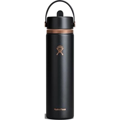 Hydro Flask – Wide Flex Straw Cap 710 ml (24 oz) Bottle – Roestvrij Staal, Lekdichte Rietje, Vaatwasbestendig – Geïsoleerd 24 Uur Koud – Brede Opening, Geschikt voor IJsklontjes – Black Hydro Flask – Wide Flex Straw Cap 710 ml (24 oz) Bottle – Roestvrij Staal, Lekdichte Rietje, Vaatwasbestendig – Geïsoleerd 24 Uur Koud – Brede Opening, Geschikt voor IJsklontjes – Black