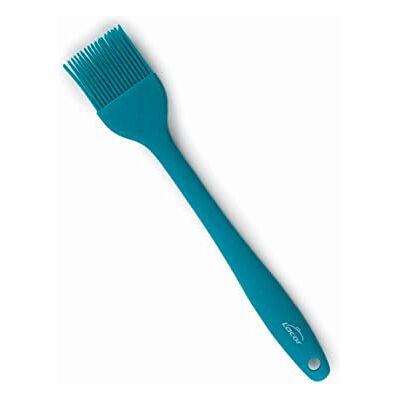 Lacor 64455 Ocean keukenborstel, siliconen kwast, keukengerei, ergonomische handgreep, anti-aanbaklaag, bestand tegen hoge temperaturen, vaatwasmachinebestendig, lengte 27,5 cm Lacor 64455 Ocean keukenborstel, siliconen kwast, keukengerei, ergonomische handgreep, anti-aanbaklaag, bestand tegen hoge temperaturen, vaatwasmachinebestendig, lengte 27,5 cm