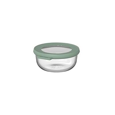 Mepal , Glazen Vershouddoos Rond Cirqula, Meal Prep Bakjes, Hittebestendig Tot 550 °C, Zonder Deksel, Geschikt Voor Oven, Magnetron, Vriezer En Vaatwasser, 350 Ml, Nordic Sage Mepal , Glazen Vershouddoos Rond Cirqula, Meal Prep Bakjes, Hittebestendig Tot 550 °C, Zonder Deksel, Geschikt Voor Oven, Magnetron, Vriezer En Vaatwasser, 350 Ml, Nordic Sage