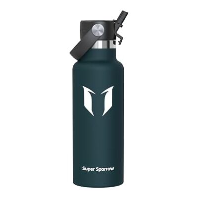 Super Sparrow Sparrow RVS Waterfles 500ml/750ml/1L/1.2L FlipFlow Thermo Drinkfles Rietje Sportwaterfles, Metaal Fles, Lekvrij, Vaatwasmachinebestendig, BPA-vrij, Koud, Warm, Sport, School, Fitness, Reizen Super Sparrow Sparrow RVS Waterfles 500ml/750ml/1L/1.2L FlipFlow Thermo Drinkfles Rietje Sportwaterfles, Metaal Fles, Lekvrij, Vaatwasmachinebestendig, BPA-vrij, Koud, Warm, Sport, School, Fitness, Reizen
