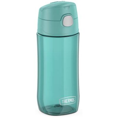 Thermos Kids FUNTAINER TRITAN BOTTLE, ocean teal, kinderdrinkfles van Tritan, lichte fles, absoluut lekvrij Thermos Kids FUNTAINER TRITAN BOTTLE, ocean teal, kinderdrinkfles van Tritan, lichte fles, absoluut lekvrij