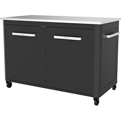 cozze ® buitenkeuken 120 Werkblad van roestvrij staal SS430 Mobiele trolley met Ø75 mm wielen Ingebouwde afvalbak 2 deuren Gasfleshouder cozze ® buitenkeuken 120 Werkblad van roestvrij staal SS430 Mobiele trolley met Ø75 mm wielen Ingebouwde afvalbak 2 deuren Gasfleshouder