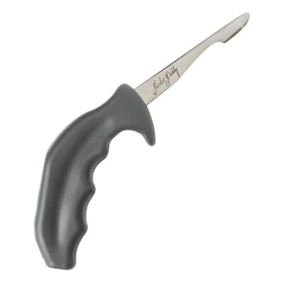 Zyliss Shucker Paddy Oestermes, oestershucker mes voor oesters, schelpen en zeevruchten, roestvrijstalen lemmet, beschermend ontwerp met vingerbescherming, ergonomische handgrepen, professioneel Zyliss Shucker Paddy Oestermes, oestershucker mes voor oesters, schelpen en zeevruchten, roestvrijstalen lemmet, beschermend ontwerp met vingerbescherming, ergonomische handgrepen, professioneel
