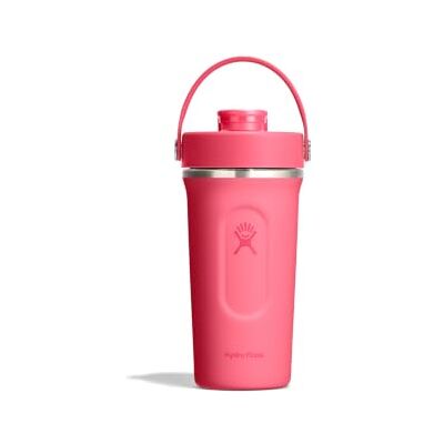 Hydro Flask Insulated Stainless Steel Shaker Bottle 710 ml (24 oz) Lekvrije Flip Chug drinktuit – Voor eiwitshakes & supplementen – Whisk Ball – 24 uur koud – Popstar Pink Hydro Flask Insulated Stainless Steel Shaker Bottle 710 ml (24 oz) Lekvrije Flip Chug drinktuit – Voor eiwitshakes & supplementen – Whisk Ball – 24 uur koud – Popstar Pink