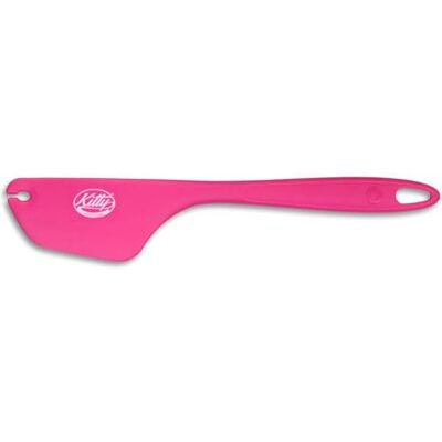 Kitty Professional deegschraper 2-in-1 met knijper, bakaccessoire, veegkom schoon siliconen deegspatel deegsnijder keukenmachine mengkom hittebestendig (roze) Kitty Professional deegschraper 2-in-1 met knijper, bakaccessoire, veegkom schoon siliconen deegspatel deegsnijder keukenmachine mengkom hittebestendig (roze)