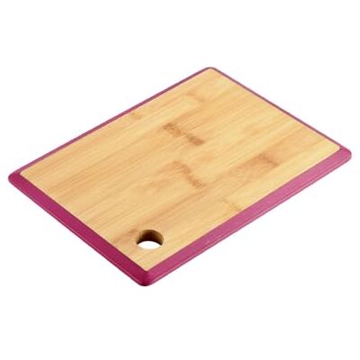 Kesper Snijplank, materiaal: bamboe, afmetingen: 27 x 19 x 1,5 cm, kleur: bruin, bessen 58274 Kesper Snijplank, materiaal: bamboe, afmetingen: 27 x 19 x 1,5 cm, kleur: bruin, bessen 58274
