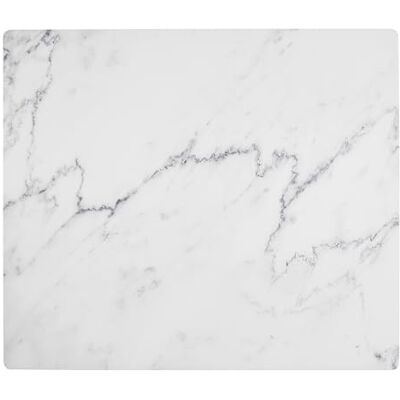 WENKO Afdekmat mod. Marmor marmerlook, wit, PVC, 60x52 cm WENKO Afdekmat mod. Marmor marmerlook, wit, PVC, 60x52 cm