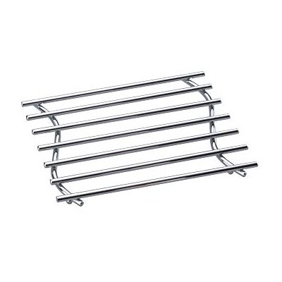 KitchenCraft Pannenonderzetter voor zwaar gebruik met verchroomde afwerking, Medium (27 x 20 cm) KitchenCraft Pannenonderzetter voor zwaar gebruik met verchroomde afwerking, Medium (27 x 20 cm)