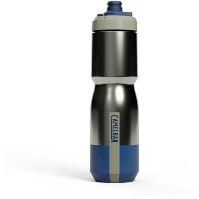 CAMELBAK Podium Insulated Steel Waterflessen Mercury Fog 650 ml Vacuüm geïsoleerd staal, high-flow drinkkap, lekvrije vergrendeling, veilige fietskooi fit, duurzame stalen constructie CAMELBAK Podium Insulated Steel Waterflessen Mercury Fog 650 ml Vacuüm geïsoleerd staal, high-flow drinkkap, lekvrije vergrendeling, veilige fietskooi fit, duurzame stalen constructie