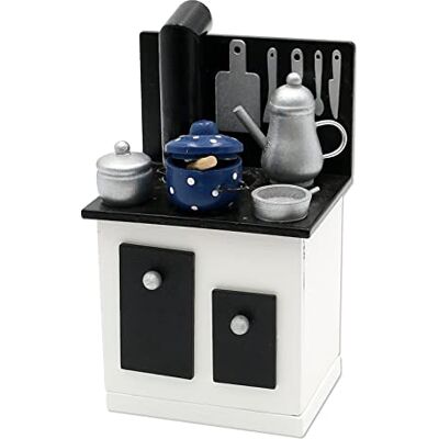 Dekohelden24 - 521795 - Houten rookset met keukengerei - Kerstcadeau Dekohelden24 - 521795 - Houten rookset met keukengerei - Kerstcadeau