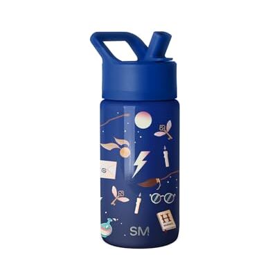 Simple Modern Harry Potter Kinderwaterfles met rietjesdeksel Herbruikbare geïsoleerde roestvrijstalen beker voor school Summit Collection 14 Oz, magische mashup Simple Modern Harry Potter Kinderwaterfles met rietjesdeksel Herbruikbare geïsoleerde roestvrijstalen beker voor school Summit Collection 14 Oz, magische mashup
