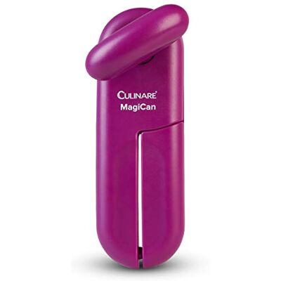 Culinare C10026 MagiCan Handmatige Blikopener, Paars, Kunststof/Roestvrij Staal, Nieuw en Verbeterd Comforthandvat, Opent Blikken van Elk Formaat, 2 Jaar Garantie Culinare C10026 MagiCan Handmatige Blikopener, Paars, Kunststof/Roestvrij Staal, Nieuw en Verbeterd Comforthandvat, Opent Blikken van Elk Formaat, 2 Jaar Garantie