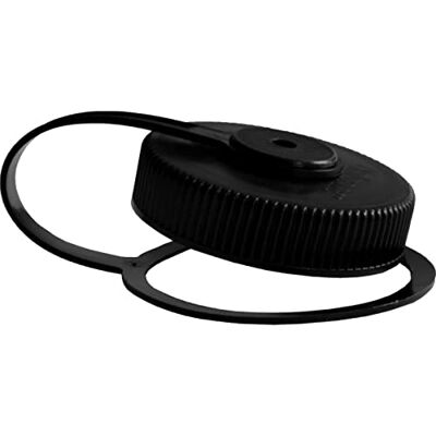 Nalgene Deksel WH voor 1L en 1,5L plastic flessen, zwart, 63/53 Nalgene Deksel WH voor 1L en 1,5L plastic flessen, zwart, 63/53