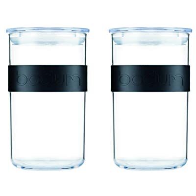 Bodum K11829-01SA Voorraadpot, Zwart, 1 l Bodum K11829-01SA Voorraadpot, Zwart, 1 l