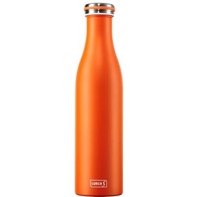 Lurch Isolatiefles - RVS Thermosfles 0,75L Oranje - Isolatiefles Lurch Isolatiefles - RVS Thermosfles 0,75L Oranje - Isolatiefles