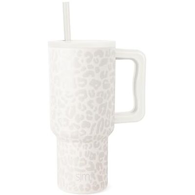 Simple Modern 30 oz beker met handvat en rietjesdeksel Geïsoleerde beker herbruikbare roestvrijstalen waterfles reismok bekervriendelijk Geschenken voor vrouwen hem haar Trek Collectie Crème Simple Modern 30 oz beker met handvat en rietjesdeksel Geïsoleerde beker herbruikbare roestvrijstalen waterfles reismok bekervriendelijk Geschenken voor vrouwen hem haar Trek Collectie Crème