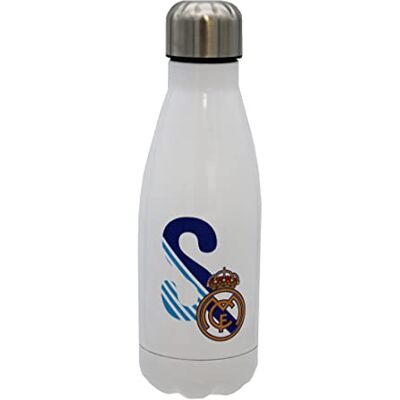 Real Madrid RVS Fles - Initial S - Warm Koud - 550 Ml Real Madrid RVS Fles - Initial S - Warm Koud - 550 Ml