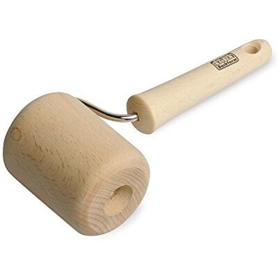 Kaiser Classic deegroller klein 20 x 7,5 cm, deeguitroller conisch, beukenhout, soepel lopend mechanisme Kaiser Classic deegroller klein 20 x 7,5 cm, deeguitroller conisch, beukenhout, soepel lopend mechanisme