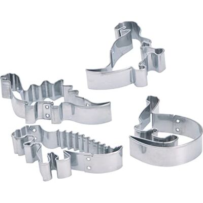 Kitchencraft Dinosaurussen Koekjesvormen - Set van 4 Kitchencraft Dinosaurussen Koekjesvormen - Set van 4
