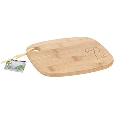 FACKELMANN Snijplank TROPICAL, bamboe snijplank met toekan-gravure, ontbijt- of broodplank, breuk- en snijbestendige houten plankjes (kleur: bruin), hoeveelheid: 1 stuk FACKELMANN Snijplank TROPICAL, bamboe snijplank met toekan-gravure, ontbijt- of broodplank, breuk- en snijbestendige houten plankjes (kleur: bruin), hoeveelheid: 1 stuk
