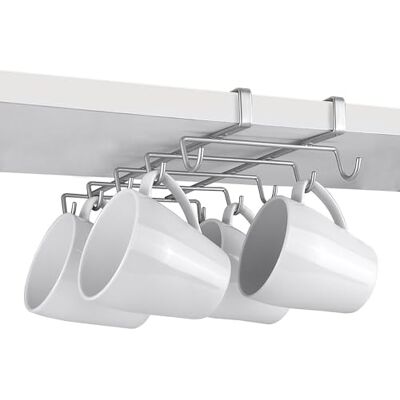 Metaltex Plankbekerhouder, polytherm-coating, zilver, SpiderMug Metaltex Plankbekerhouder, polytherm-coating, zilver, SpiderMug