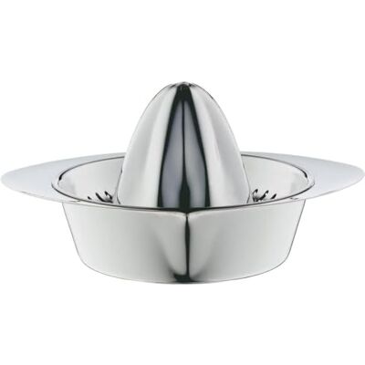 WMF Gourmet 646899990 Citruspers, Eenvoudig met de hand persen, Verwijderbare zeef, Druppelvrij schenken, Zijhandgrepen, Ergonomisch ontwerp, Vaatwasmachinebestendig, Cromargan: roestvrij staal 18/10 WMF Gourmet 646899990 Citruspers, Eenvoudig met de hand persen, Verwijderbare zeef, Druppelvrij schenken, Zijhandgrepen, Ergonomisch ontwerp, Vaatwasmachinebestendig, Cromargan: roestvrij staal 18/10