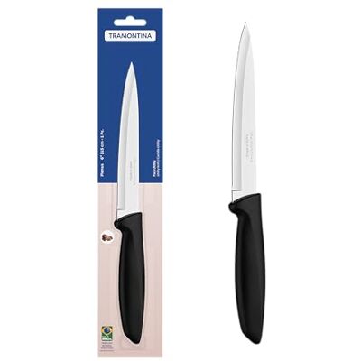 Tramontina Universeel mes Plenus zwart 6 inch Tramontina Universeel mes Plenus zwart 6 inch