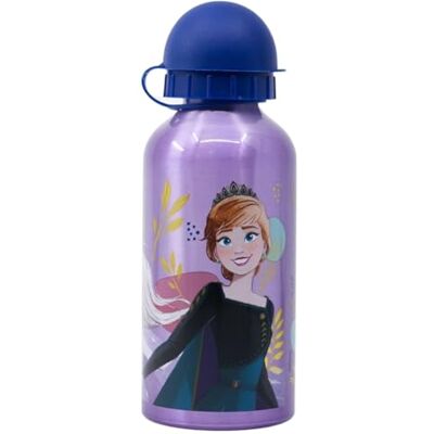 ALMACENESADAN Opberg; 4997; fles van aluminium, meerkleurig, 400 ml, Disney Frozen II Elements; BPA-vrij. ALMACENESADAN Opberg; 4997; fles van aluminium, meerkleurig, 400 ml, Disney Frozen II Elements; BPA-vrij.