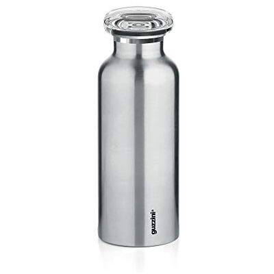 Guzzini On The Go, ENERGY Thermische reisfles S staal, Ø 6,5 x h18cm 330 cc 11670263 Guzzini On The Go, ENERGY Thermische reisfles S staal, Ø 6,5 x h18cm 330 cc 11670263