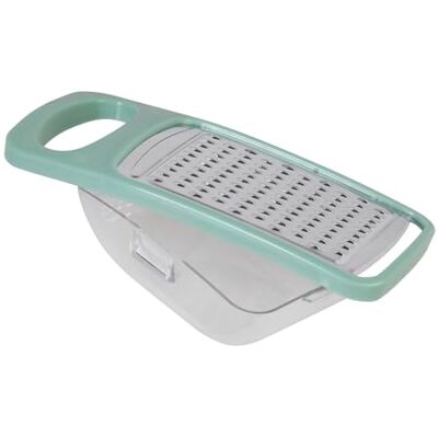 wenco 509060 Mini rasp met box, plastic, roestvrij staal, grijs, 8,5 x 18 x 4,5 cm wenco 509060 Mini rasp met box, plastic, roestvrij staal, grijs, 8,5 x 18 x 4,5 cm