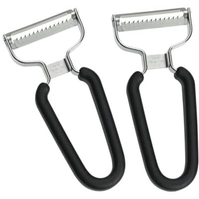 Lurch Julienne-snijder voor groenten en fruit, zwart, set van 2 Lurch Julienne-snijder voor groenten en fruit, zwart, set van 2