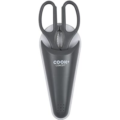 COOK CONCEPT EASY MAKE KD3087 Ciseau multifonction avec Etuis aimanté ABS/Inox Rouge/Gris/Noir/Vert 8,40 x 3,50 x 23,50 cm COOK CONCEPT EASY MAKE KD3087 Ciseau multifonction avec Etuis aimanté ABS/Inox Rouge/Gris/Noir/Vert 8,40 x 3,50 x 23,50 cm